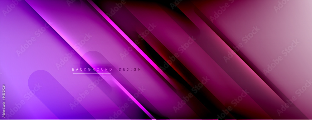 Abstract background. Shadow lines on bright shiny gradient background. Abstract background. Shadow lines on bright shiny gradient background.