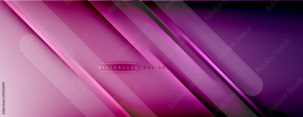 Abstract background - lines composition created with lights and shadows. Technology or business digital template. Trendy simple fluid color gradient abstract background with dynamic Abstract background - lines composition created with lights and shadows. Technology or business digital template. Trendy simple fluid color gradient abstract background with dynamic
