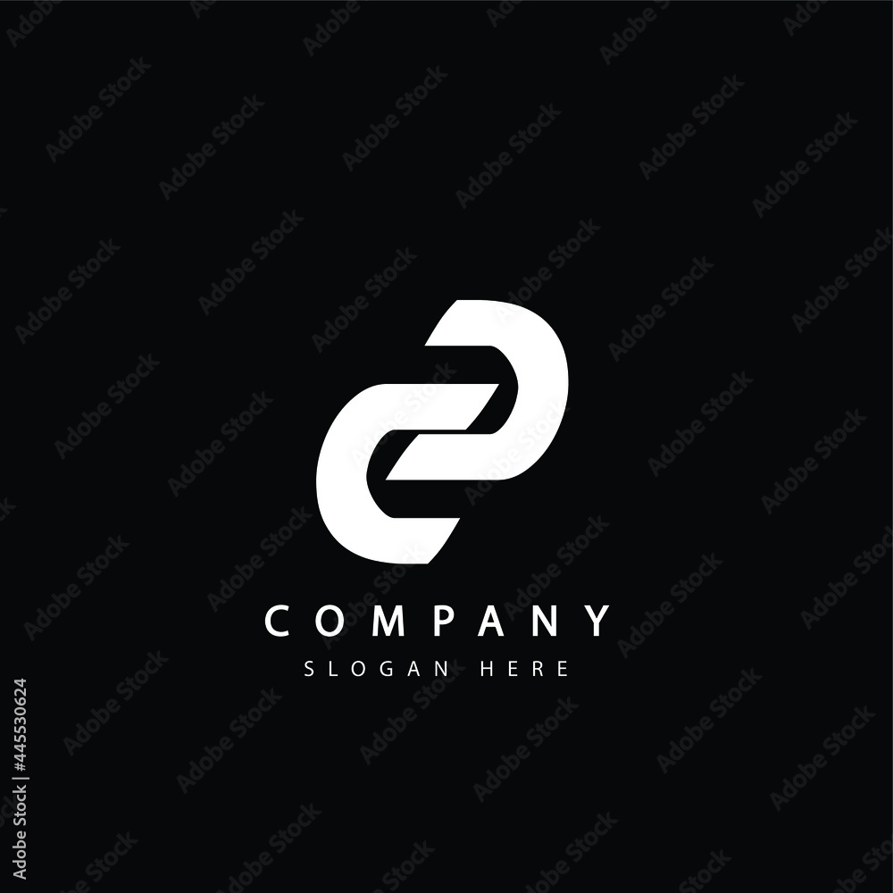 Simple illustration logo for financial company. Simple illustration logo for financial company.