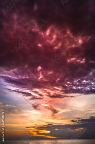 sunset in the sky © Garuda