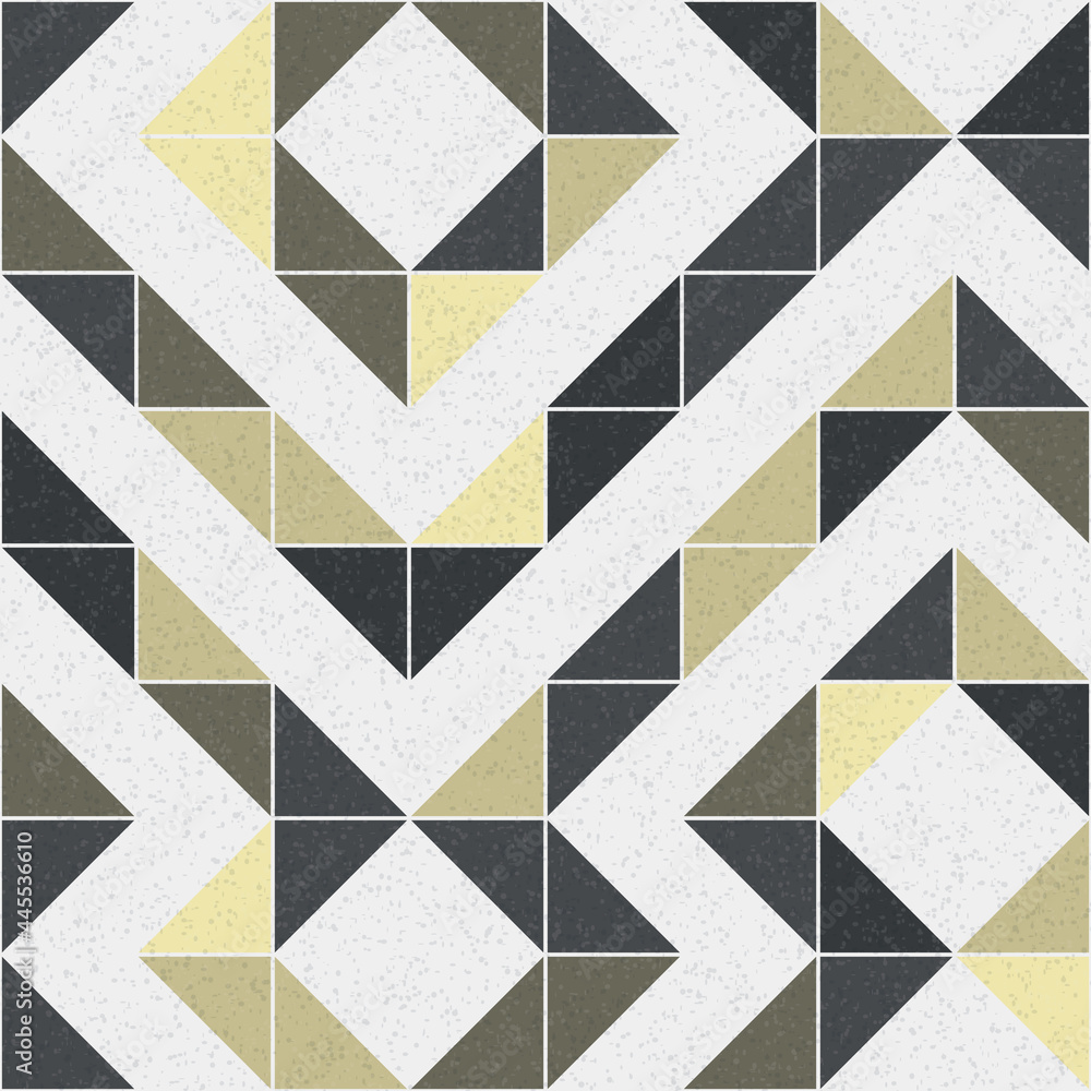 Fototapeta premium Abstract Geometric Pattern generative computational art illustration