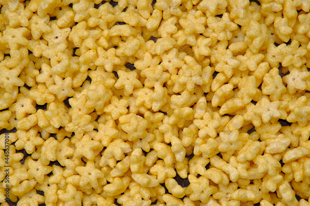 Close up whole grain cereal with breakfast, healthy food Close up whole grain cereal with breakfast, healthy food