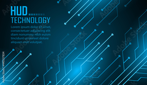 cyber circuit future technology concept background