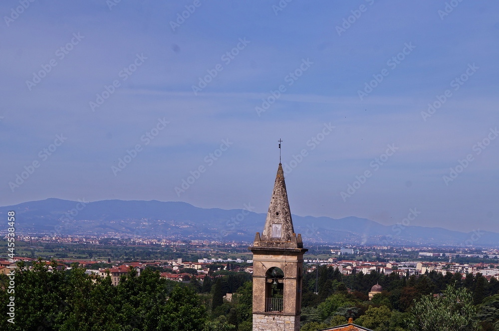 View of the plain of Sesto Fiorentino, Italy