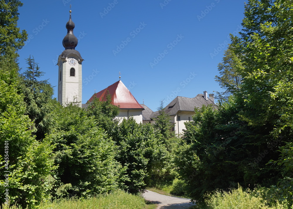 Fototapeta premium Die Propstei Gurnitz bei Klagenfurt / Kärnten / Österreich