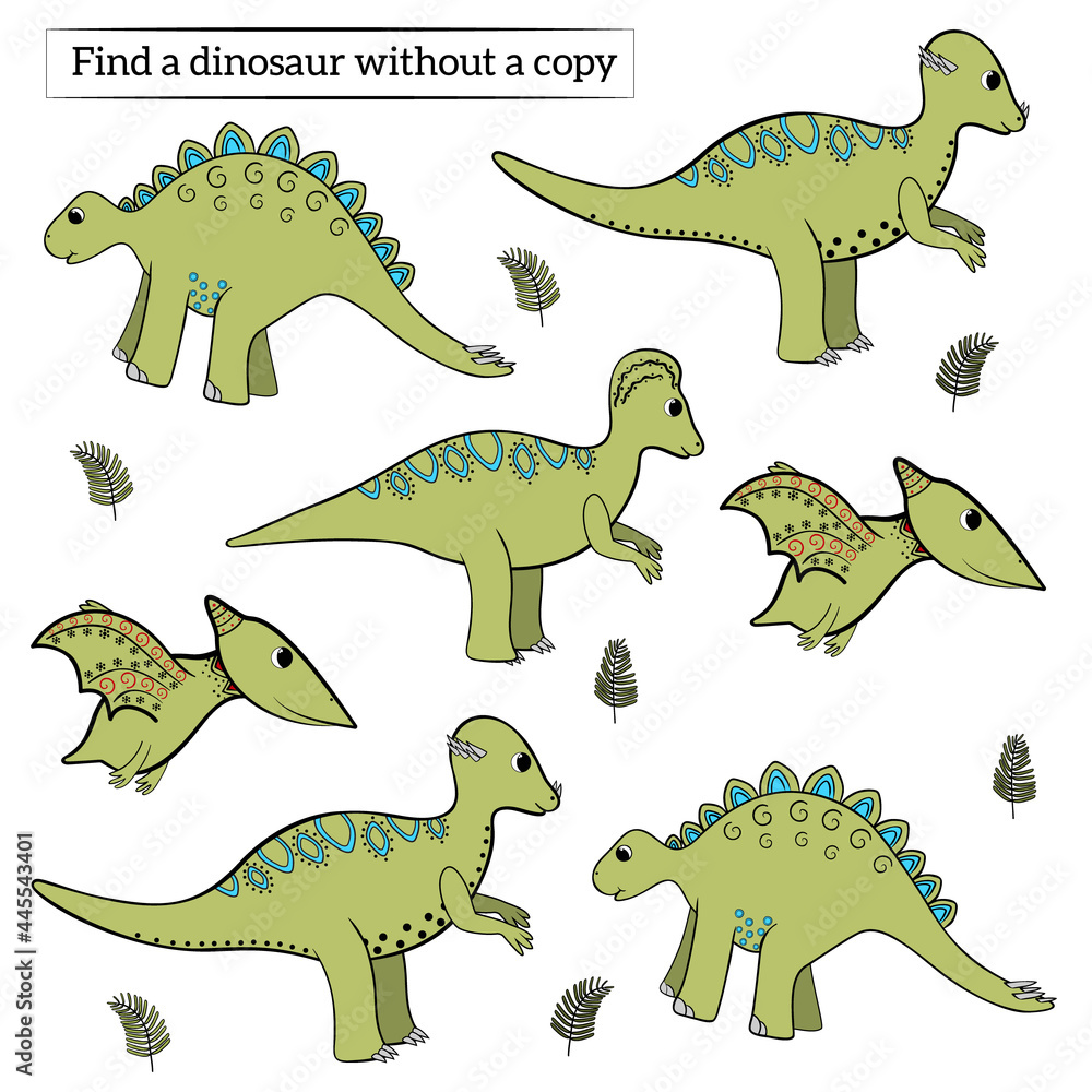 game for children to develop mindfulness, vector illustration game for children to develop mindfulness, vector illustration