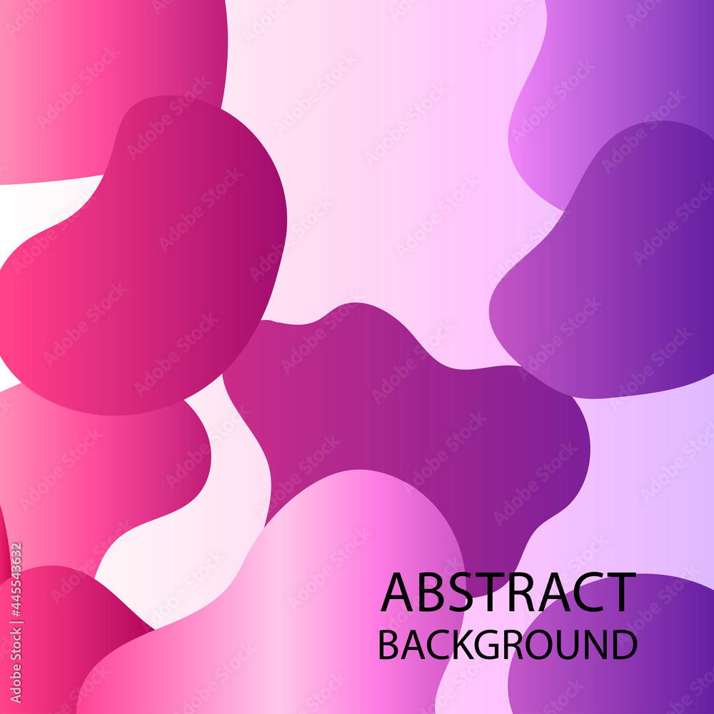 Dynamic texture background with fluid shapes modern concept - Vector