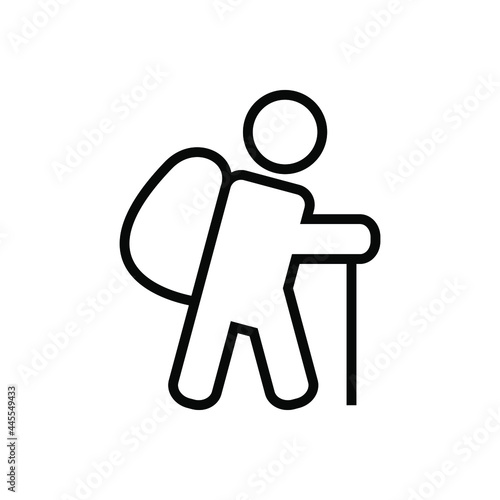 Hiking icon