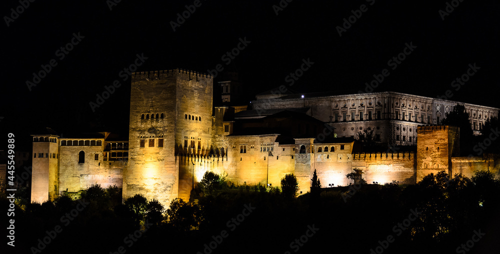 Alhambra by night