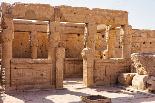 Dendera Temple Superior Roof photo