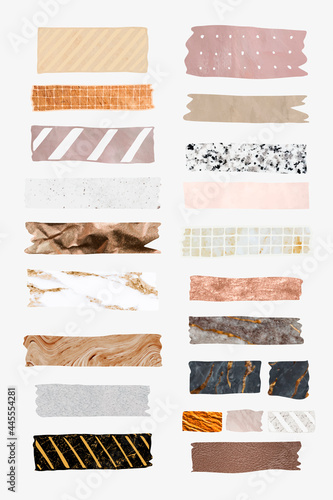 Collection of washi tape vectors