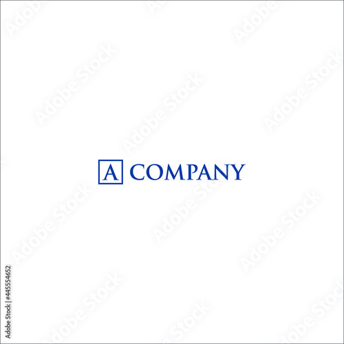 Serious Letter A Logo for sale. Modern, simple and unique ready made lettermark. The design conveys minimal, corporate, elegant, luxury, solid, fine and professional. This logo is suitable for associa