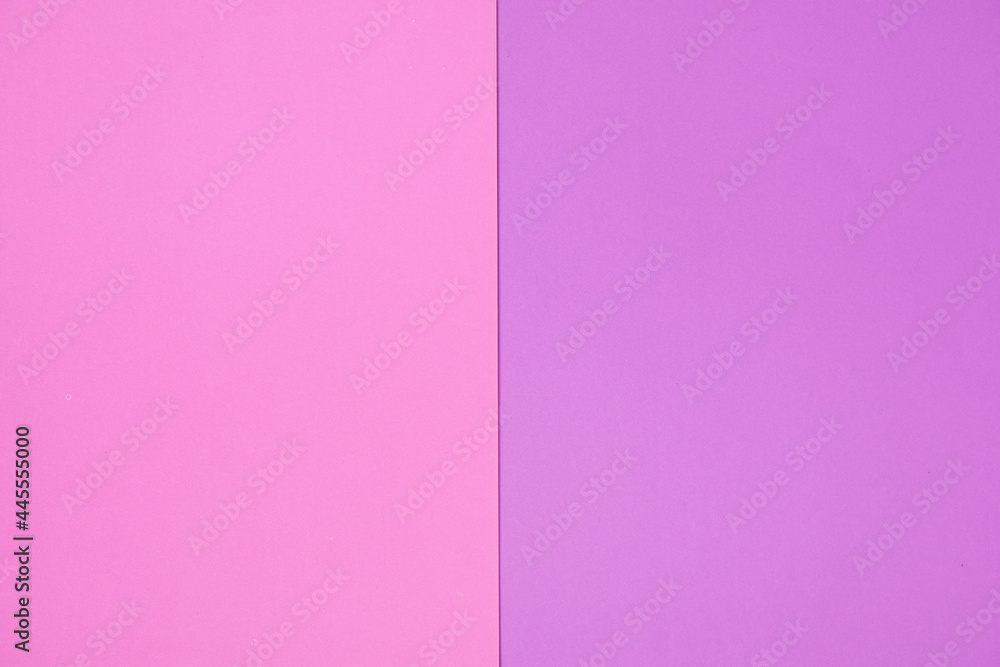 Fototapeta premium blank light purple paper and pink paper for background.