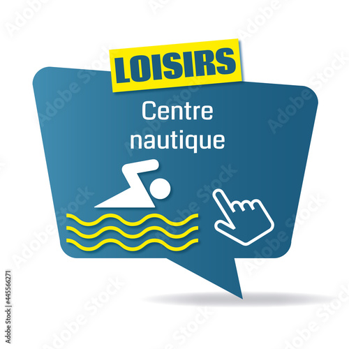 Logo centre nautique.