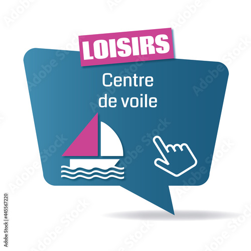 Logo centre de voile.