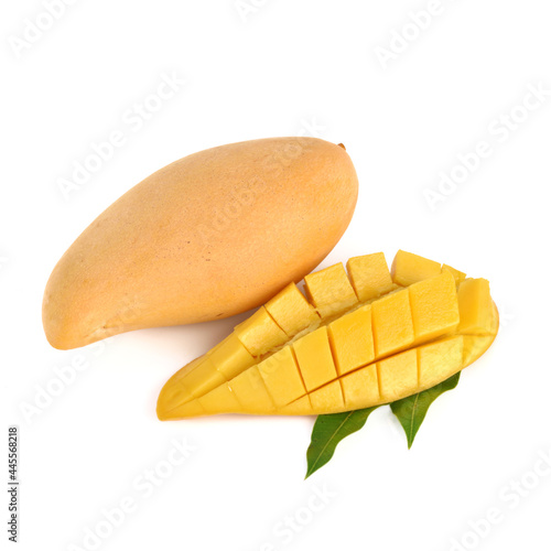 mango fruit isolated on white background