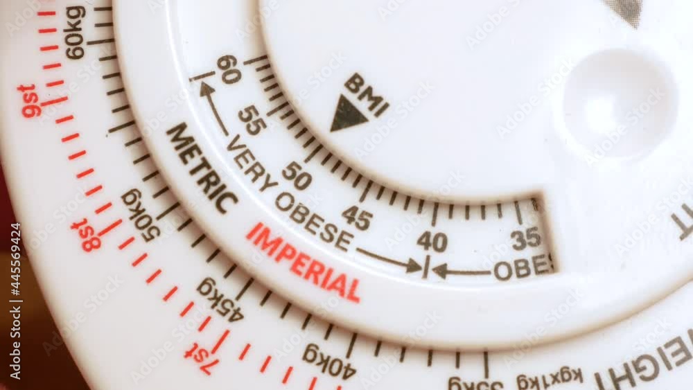 BMI indicator high, arrow showing very obese mark, unhealthy obesity problem, health issues, diet, keeping fit abstract concept Measurement tool, bmi calculator object scale detail, extreme closeup BMI indicator high, arrow showing very obese mark, unhealthy obesity problem, health issues, diet, keeping fit abstract concept Measurement tool, bmi calculator object scale detail, extreme closeup