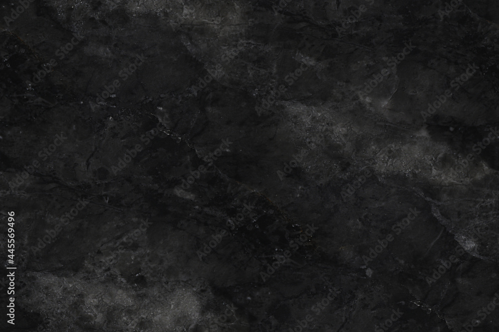 Seamless black marble texture pattern. Black marble texture background. Nature abstract dark grey marble texture background.Luxury black and white surface of stone texture