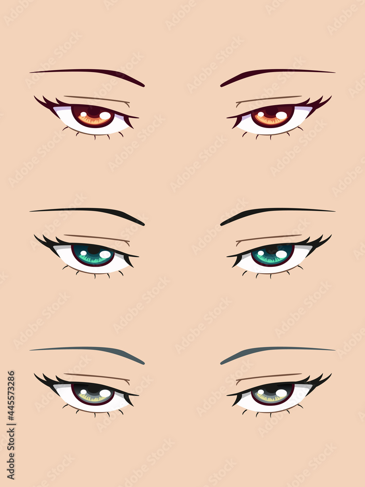 What do the different eye colors mean in anime  Quora
