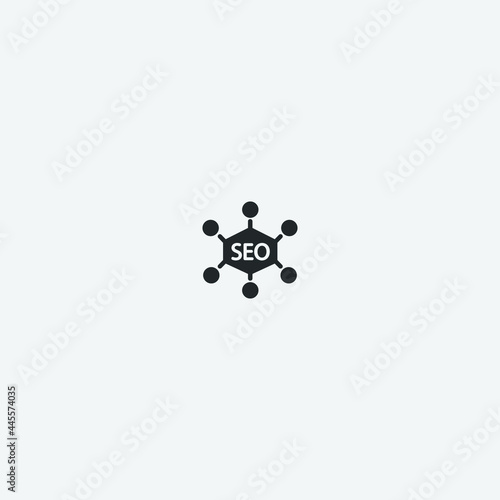 SEO vector icon illustration sign