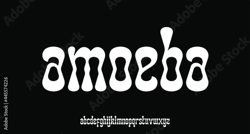 organic lowercase font perfect for branding or word mark design	
