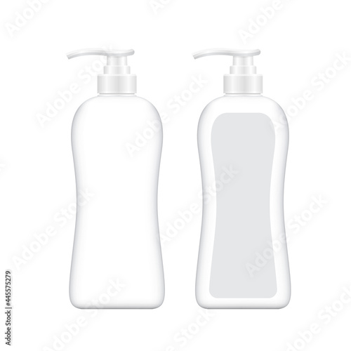 bottle plastic for packaging liquid shower soap hygiene, mock-up bottle soap gel, bottle body soap gel or shampoo container