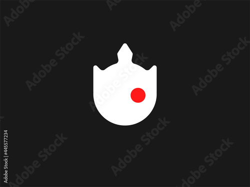 King, shield logo