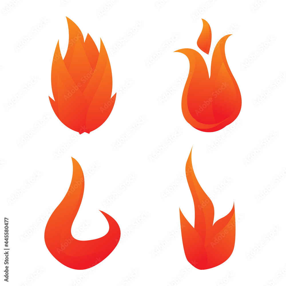 Fire icon vector graphic illustration, suitable for food product illustration, promotion design, icon, design illustration, etc Fire icon vector graphic illustration, suitable for food product illustration, promotion design, icon, design illustration, etc