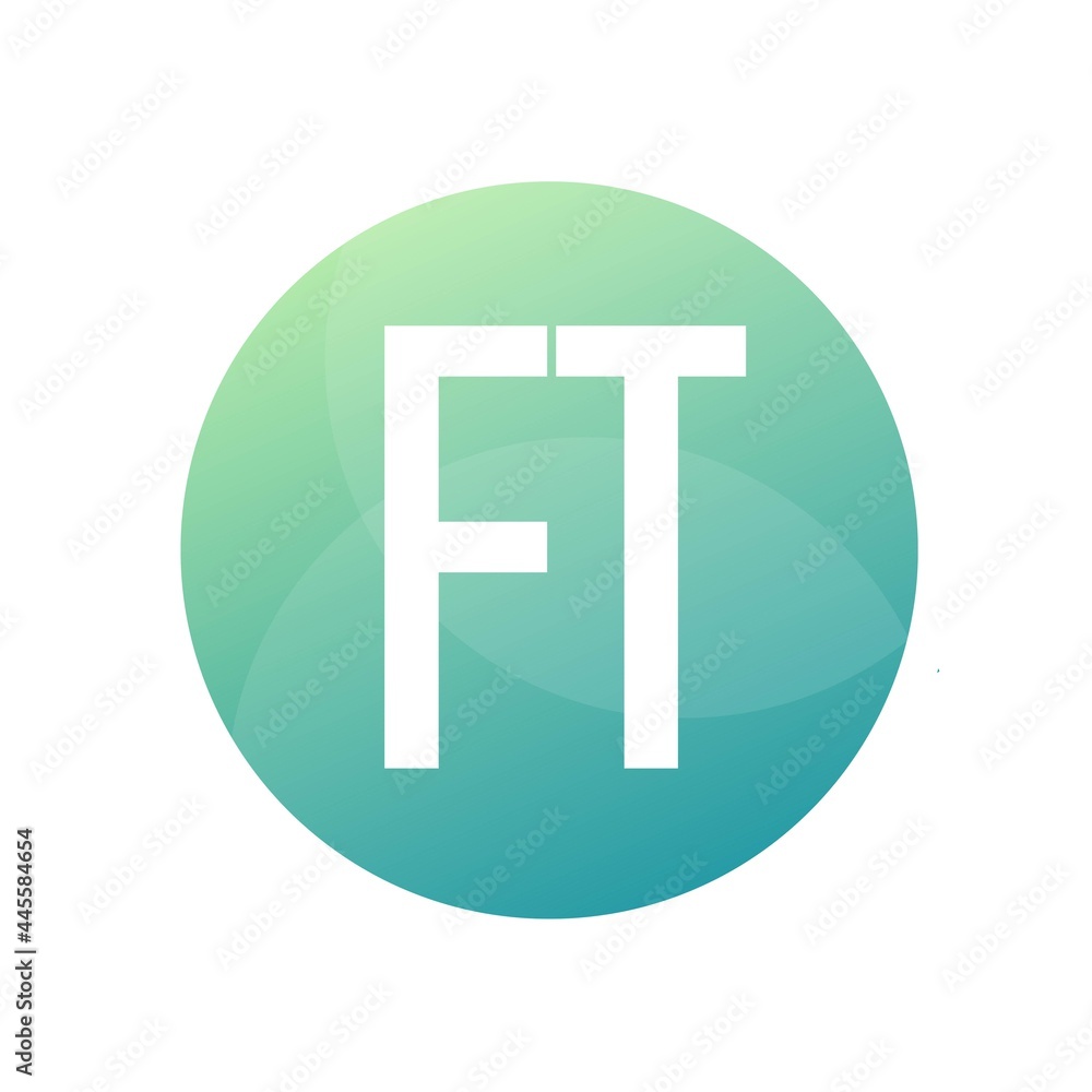 FT Letter Logo Design With Simple style FT Letter Logo Design With Simple style