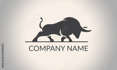 bull logo template