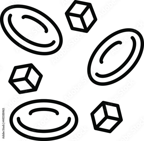 sugar blood icon