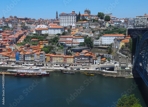 Cityscape of Porto with the Douro river in Portugal, aerial view © Stimmungsbilder1
