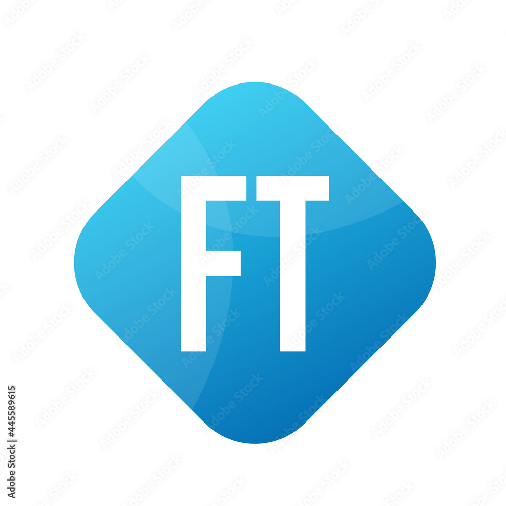 FT Letter Logo Design With Simple style FT Letter Logo Design With Simple style