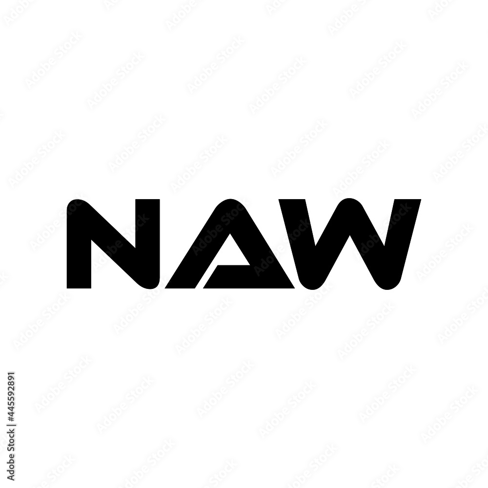 NAW letter logo design with white background in illustrator, vector logo modern alphabet font overlap style. calligraphy designs for logo, Poster, Invitation, etc. NAW letter logo design with white background in illustrator, vector logo modern alphabet font overlap style. calligraphy designs for logo, Poster, Invitation, etc.