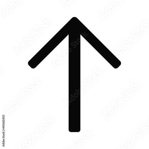 up arrow icon vector design