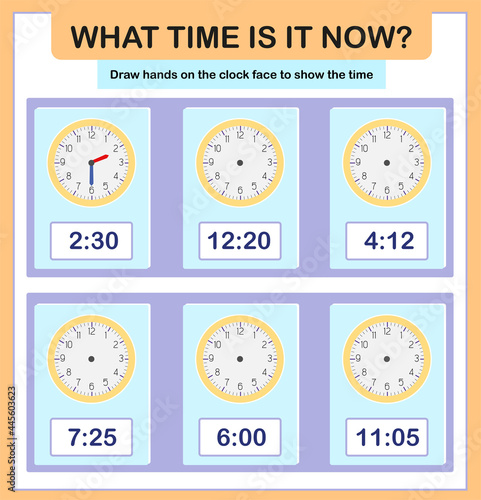 Time worksheet practice print page.