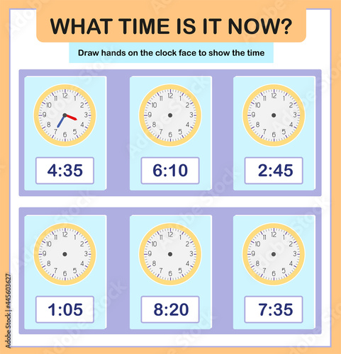 Time worksheet practice print page.