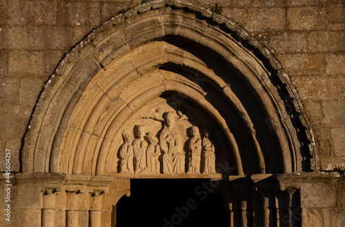 Detalle de la Iglesia de Santa María la Mayor de Iria Flavia; antigua Colegiata photo