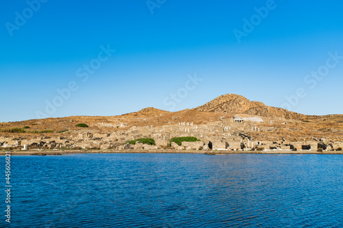 Visiting Delos Island in Greece photo