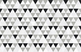 Abstract geometry Black, White and Grey Triangle Pattern.illustration background.vector..