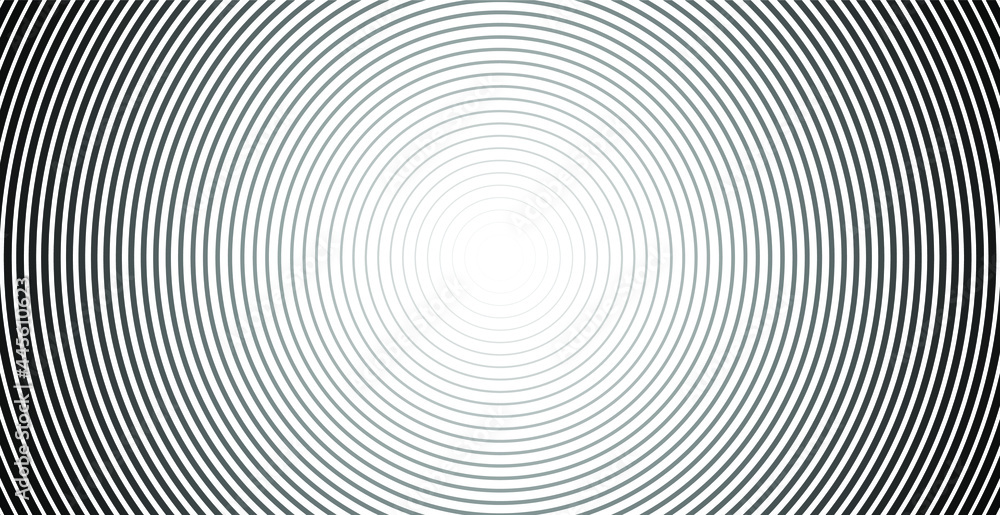 Abstract vector circle background. Gradient retro line pattern design. Monochrome graphic. Circle for sound wave. vector illustration Abstract vector circle background. Gradient retro line pattern design. Monochrome graphic. Circle for sound wave. vector illustration