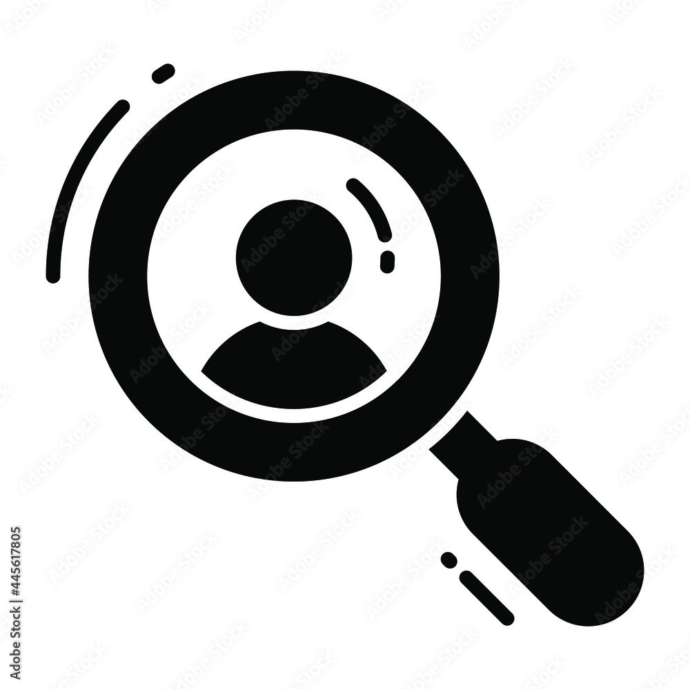 searching trendy icon, flat style isolated on white background. Symbol for your web site design, logo, app, UI. searching trendy icon, flat style isolated on white background. Symbol for your web site design, logo, app, UI.