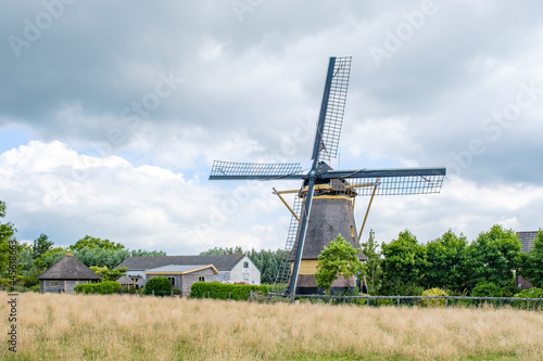 The Veenmolen (1823) in Wilnis, Noord-Brabant Province, The Netherlands photo