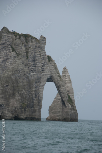 Porte d'Aval, Cliffs of Étretat, Normandy. France