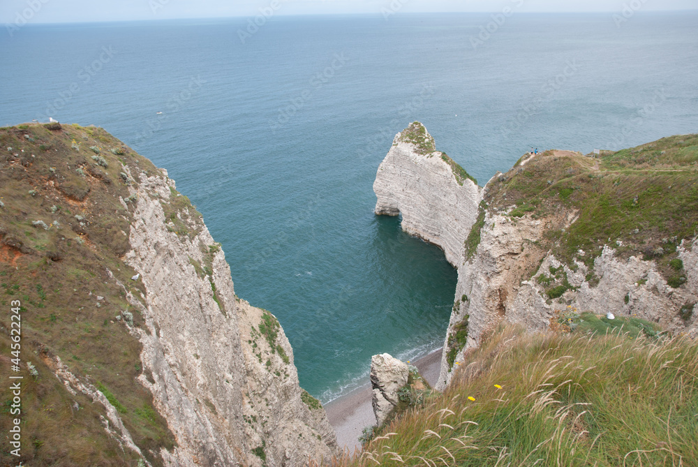 Beautiful views of the cliffs of Étretat, Normandy. France. Beautiful views of the cliffs of Étretat, Normandy. France.
