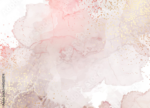 Beige quartz geode vector design frame.Stylish taupe brown glitter texture card