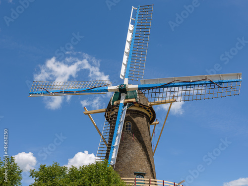 Flour Mill De Hoop Oud-Alblas, Zuid-Holland Province, The Netherlands photo