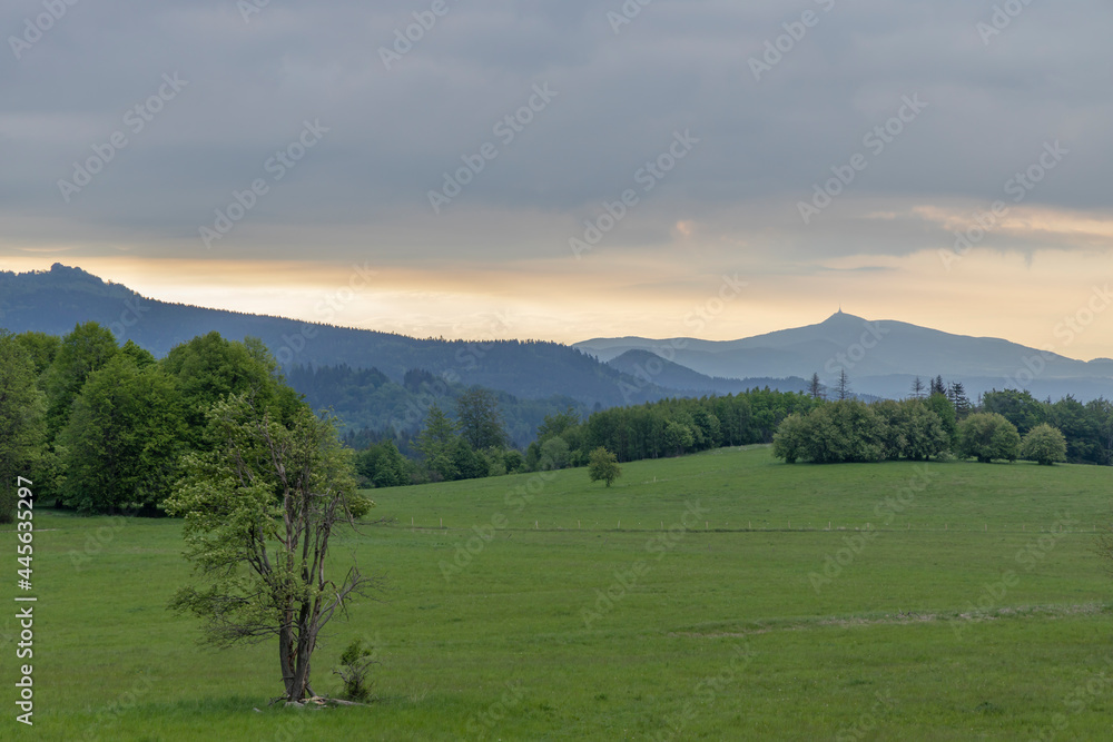 landscape in national park Bohemian Switzerland, Northern Bohemia, Czech Republic landscape in national park Bohemian Switzerland, Northern Bohemia, Czech Republic