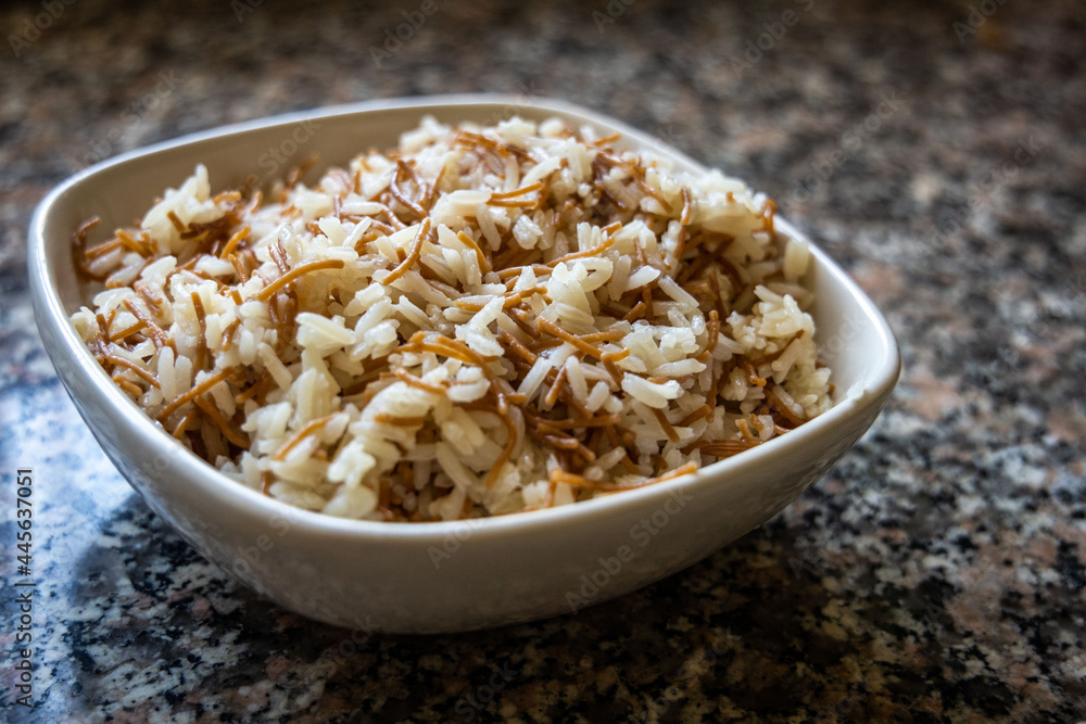 Bowl of cooked rice Bowl of cooked rice
