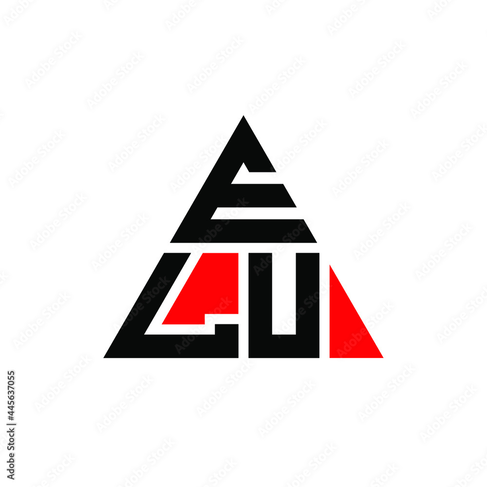 ELU triangle letter logo design with triangle shape. ELU triangle logo design monogram. ELU triangle vector logo template with red color. ELU triangular logo Simple, Elegant, and Luxurious Logo. ELU ELU triangle letter logo design with triangle shape. ELU triangle logo design monogram. ELU triangle vector logo template with red color. ELU triangular logo Simple, Elegant, and Luxurious Logo. ELU